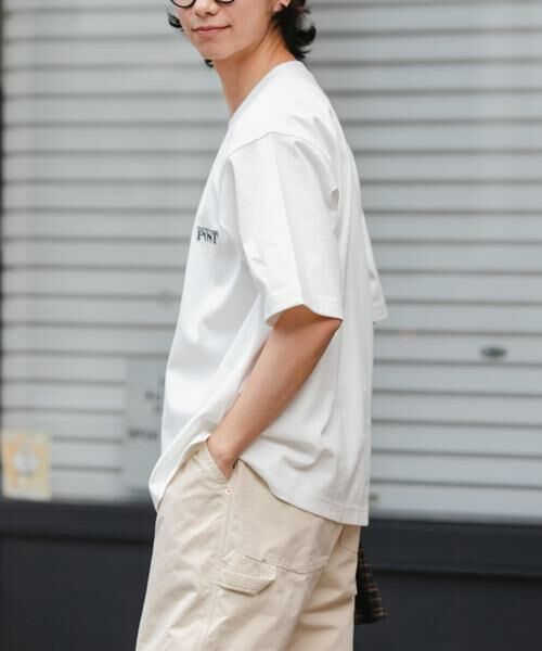 URBAN RESEARCH DOORS / アーバンリサーチ ドアーズ Tシャツ | FORK&SPOON　POSTワンポイントTシャツ | 詳細4