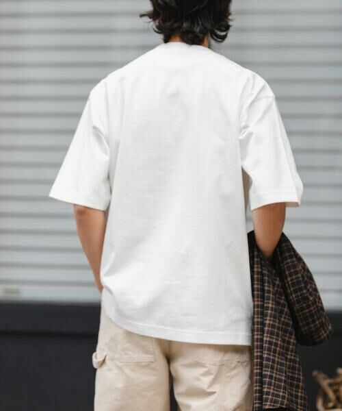 URBAN RESEARCH DOORS / アーバンリサーチ ドアーズ Tシャツ | FORK&SPOON　POSTワンポイントTシャツ | 詳細5