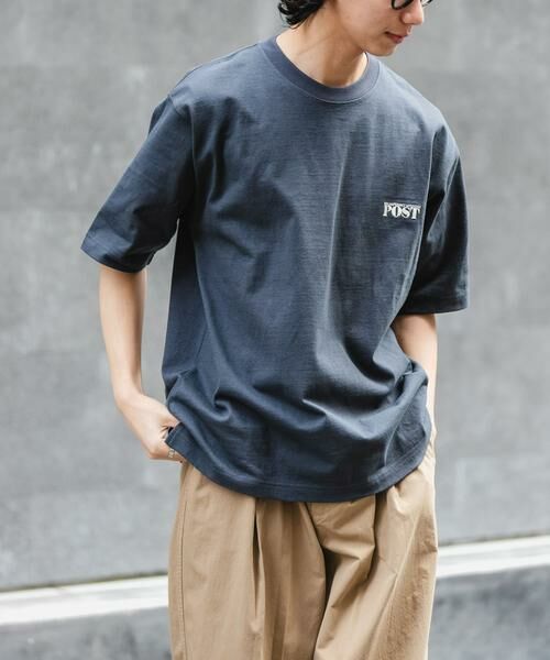 URBAN RESEARCH DOORS / アーバンリサーチ ドアーズ Tシャツ | FORK&SPOON　POSTワンポイントTシャツ | 詳細10
