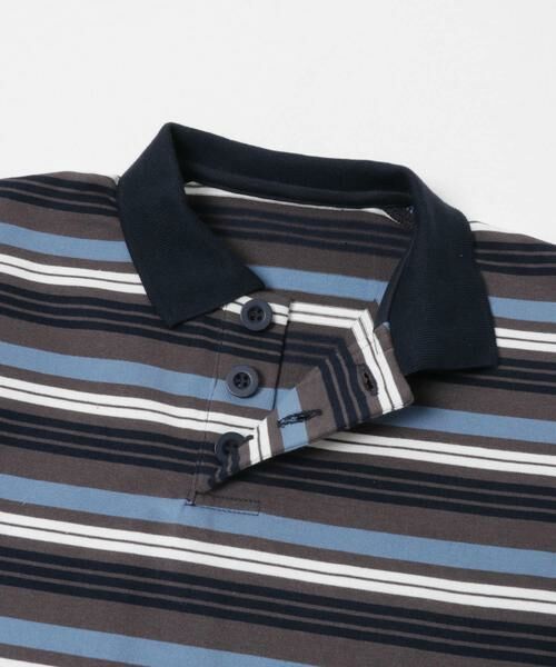 URBAN RESEARCH DOORS / アーバンリサーチ ドアーズ トップス | マルチボーダーラガーシャツ(KIDS) | 詳細15