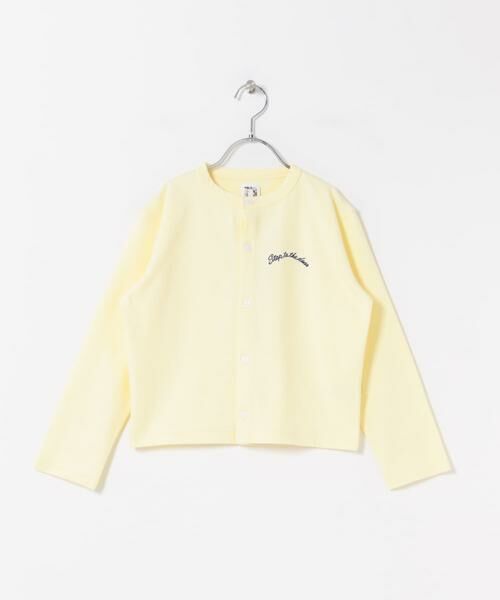 URBAN RESEARCH DOORS / アーバンリサーチ ドアーズ トップス | 『150サイズあり』クルーネック1pt刺繍カーディガン(KIDS) | 詳細8