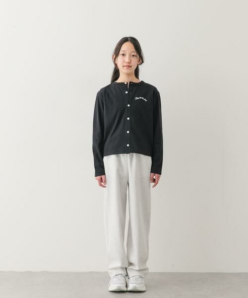 URBAN RESEARCH DOORS / アーバンリサーチ ドアーズ トップス | 『150サイズあり』クルーネック1pt刺繍カーディガン(KIDS) | 詳細24