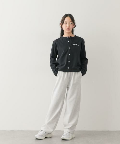 URBAN RESEARCH DOORS / アーバンリサーチ ドアーズ トップス | 『150サイズあり』クルーネック1pt刺繍カーディガン(KIDS) | 詳細17