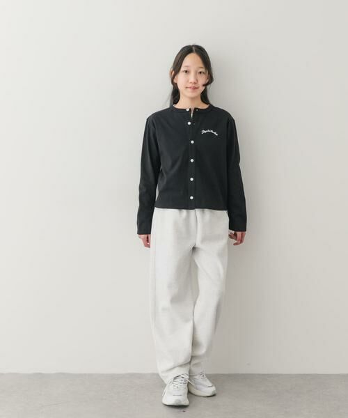 URBAN RESEARCH DOORS / アーバンリサーチ ドアーズ トップス | 『150サイズあり』クルーネック1pt刺繍カーディガン(KIDS) | 詳細18