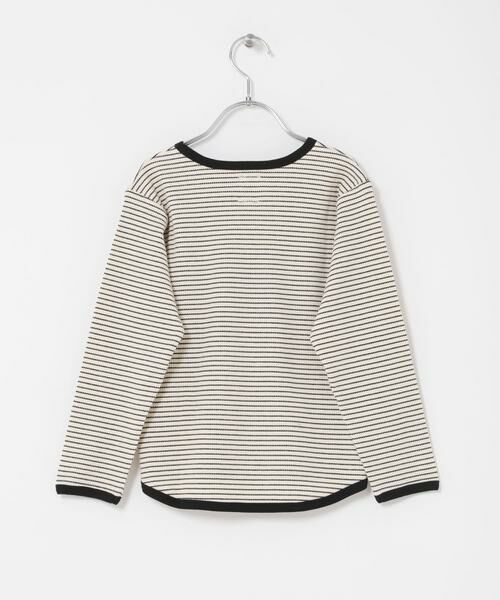 URBAN RESEARCH DOORS / アーバンリサーチ ドアーズ トップス | ワッフルパイピングロングスリーブTシャツ(KIDS) | 詳細8