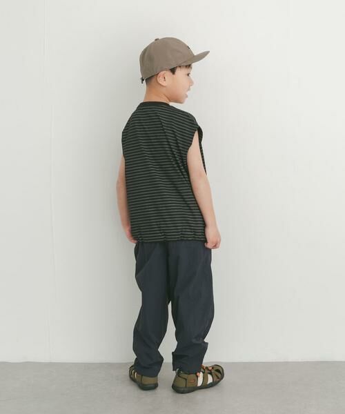 URBAN RESEARCH DOORS / アーバンリサーチ ドアーズ パンツ | 撥水タックワイドパンツ(KIDS) | 詳細8