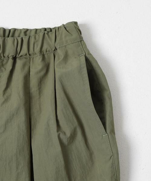 URBAN RESEARCH DOORS / アーバンリサーチ ドアーズ パンツ | 撥水タックワイドパンツ(KIDS) | 詳細25