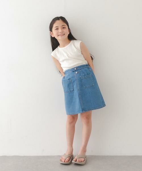 URBAN RESEARCH DOORS / アーバンリサーチ ドアーズ パンツ | デニムスカート(KIDS) | 詳細5