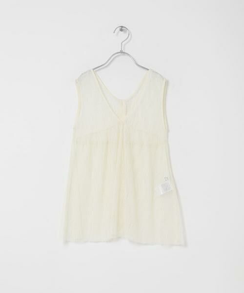 URBAN RESEARCH DOORS / アーバンリサーチ ドアーズ トップス | 『150サイズあり』チュールチュニック２WAYベスト(KIDS) | 詳細11