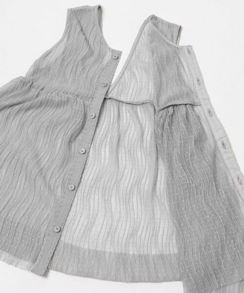 URBAN RESEARCH DOORS / アーバンリサーチ ドアーズ トップス | 『150サイズあり』チュールチュニック２WAYベスト(KIDS) | 詳細21
