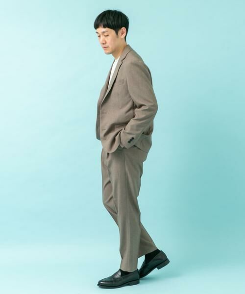 URBAN RESEARCH DOORS / アーバンリサーチ ドアーズ スラックス・ドレスパンツ | LIFE STYLE TAILOR　メランジストレッチパンツ | 詳細29