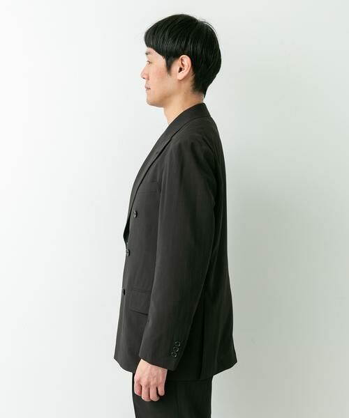 URBAN RESEARCH DOORS / アーバンリサーチ ドアーズ その他アウター | LIFE STYLE TAILOR　TRABESTストライプダブルジャケット | 詳細14