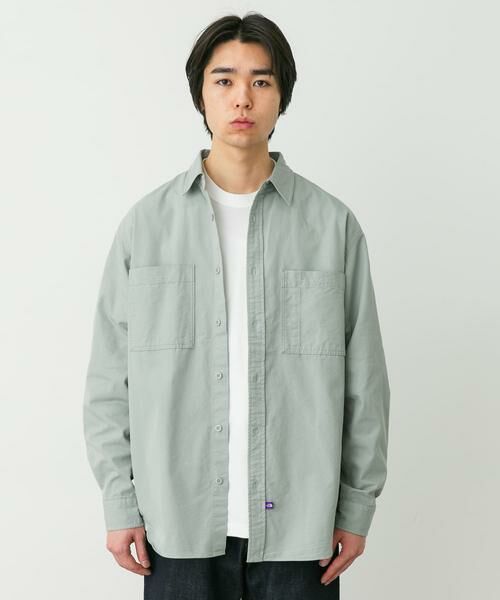 URBAN RESEARCH DOORS / アーバンリサーチ ドアーズ シャツ・ブラウス | THE NORTH FACE PURPLE LABEL　D. POCKET FLD WORK SHIRTS | 詳細1