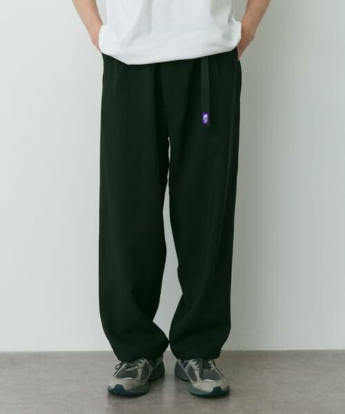 URBAN RESEARCH DOORS / アーバンリサーチ ドアーズ その他パンツ | THE NORTH FACE PURPLE LABEL　POLYESTER TROPICAL F.W.PANTS（ブラック）