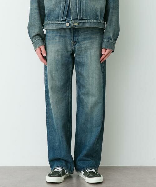 URBAN RESEARCH DOORS / アーバンリサーチ ドアーズ デニムパンツ | marka　CLEAN CYLINDER FIT JEANS（インディゴブルー）