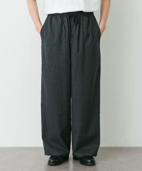 URBAN RESEARCH DOORS / アーバンリサーチ ドアーズ その他パンツ | marka　WIDE CYLINDER FIT EASY PANTS（グレー系その他）