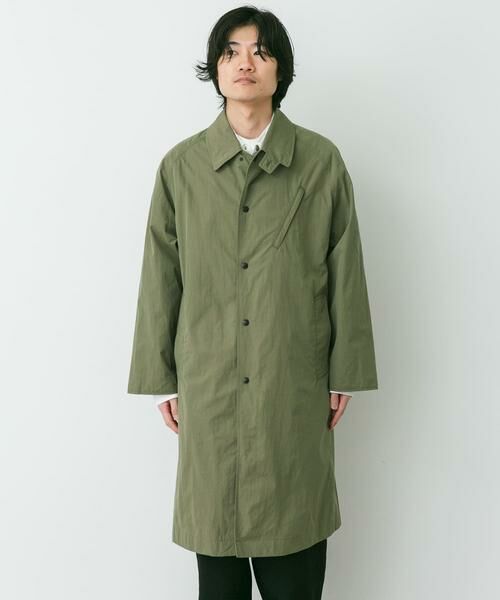 URBAN RESEARCH DOORS / アーバンリサーチ ドアーズ ステンカラーコート | THE NORTH FACE PURPLE LABEL　B.W.F.SOUTIEN COLLAR COAT | 詳細1