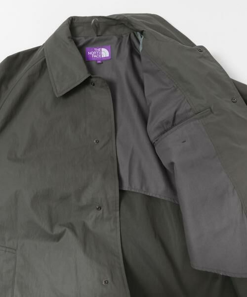 URBAN RESEARCH DOORS / アーバンリサーチ ドアーズ ステンカラーコート | THE NORTH FACE PURPLE LABEL　B.W.F.SOUTIEN COLLAR COAT | 詳細8
