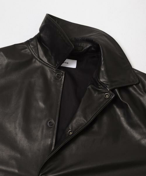 URBAN RESEARCH DOORS / アーバンリサーチ ドアーズ レザーブルゾン・ジャケット | marka　LEATHER COACH JACKET | 詳細5