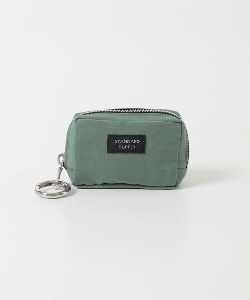 URBAN RESEARCH DOORS / アーバンリサーチ ドアーズ ポーチ | STANDARD SUPPLY　SQUARE CHARM POUCH（ミント）