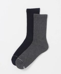 URBAN RESEARCH DOORS / アーバンリサーチ ドアーズ ソックス | HANES　クルーソックス2P