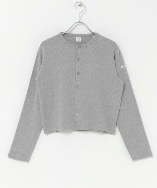 URBAN RESEARCH DOORS / アーバンリサーチ ドアーズ カーディガン・ボレロ | ORCIVAL　CREW NECK CARDIGAN（グレー）