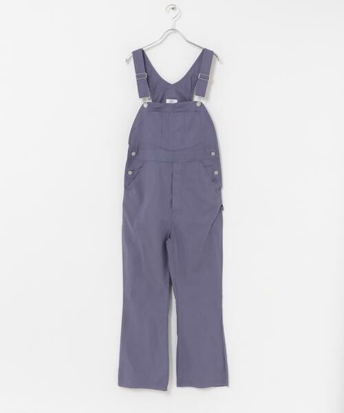 URBAN RESEARCH DOORS / アーバンリサーチ ドアーズ サロペット・オールインワン | SMITH　LES HALLES FLARE OVERALL（ネイビー）