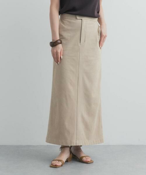 URBAN RESEARCH DOORS / アーバンリサーチ ドアーズ スカート | 『別注』Audrey and John Wad×DOORS　スウェードスカート | 詳細13