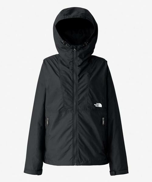 URBAN RESEARCH DOORS / アーバンリサーチ ドアーズ ナイロンジャケット | THE NORTH FACE　COMPACT JACKET（ブラック）