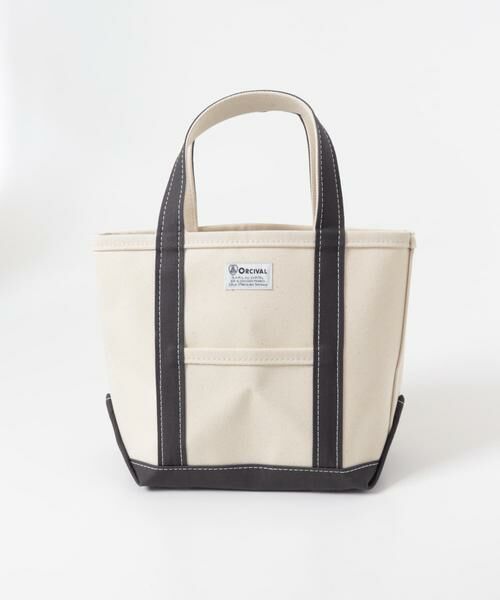 URBAN RESEARCH DOORS / アーバンリサーチ ドアーズ トートバッグ | ORCIVAL　TOTE BAG SMALL（ホワイト系その他）