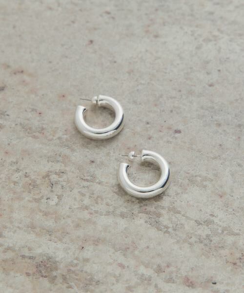 URBAN RESEARCH DOORS / アーバンリサーチ ドアーズ ピアス・イヤリング | PILGRIM　LARGEHOOP（シルバー）