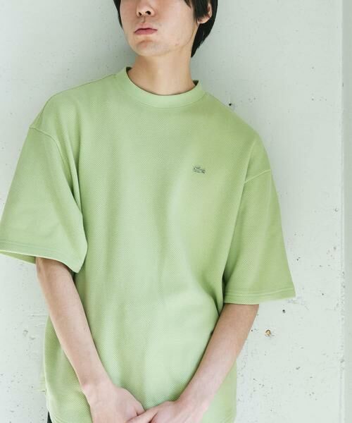 URBAN RESEARCH DOORS / アーバンリサーチ ドアーズ Tシャツ | 『別注』LACOSTE×DOORS　THICK PIQUE ROUND SHORT-SLEEVE | 詳細4
