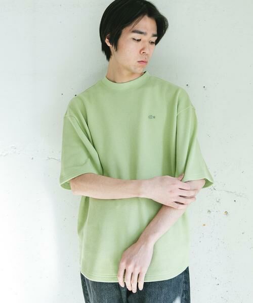 URBAN RESEARCH DOORS / アーバンリサーチ ドアーズ Tシャツ | 『別注』LACOSTE×DOORS　THICK PIQUE ROUND SHORT-SLEEVE | 詳細6
