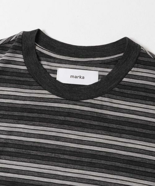 URBAN RESEARCH DOORS / アーバンリサーチ ドアーズ Tシャツ | marka　CREW NECK BORDER T-SHIRTS | 詳細2