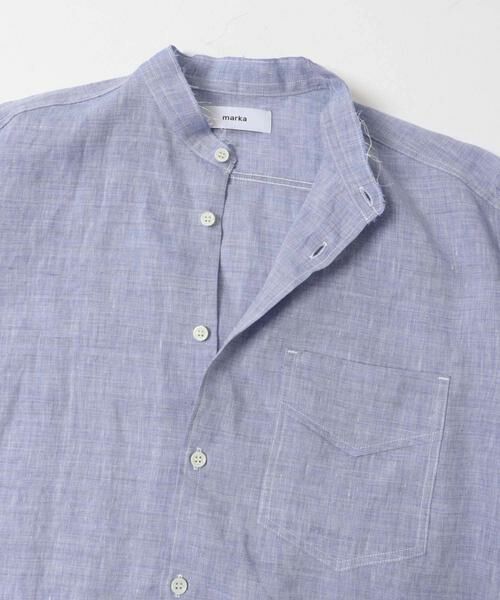 URBAN RESEARCH DOORS / アーバンリサーチ ドアーズ シャツ・ブラウス | marka　BAND COLLAR SHIRTS | 詳細2