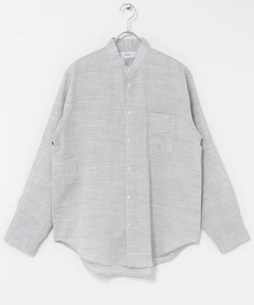 URBAN RESEARCH DOORS / アーバンリサーチ ドアーズ シャツ・ブラウス | marka　BAND COLLAR SHIRTS | 詳細7