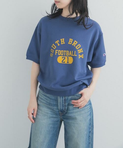 URBAN RESEARCH DOORS / アーバンリサーチ ドアーズ スウェット | 『別注』CHAMPION×DOORS　SWEAT SHORT-SLEEVE SHIRTS | 詳細1