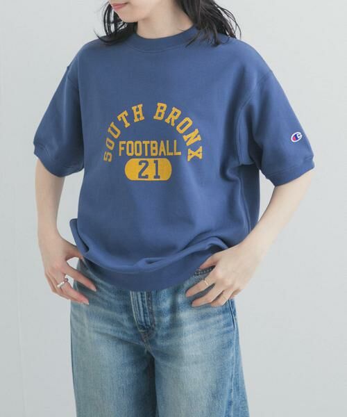 URBAN RESEARCH DOORS / アーバンリサーチ ドアーズ スウェット | 『別注』CHAMPION×DOORS　SWEAT SHORT-SLEEVE SHIRTS | 詳細2