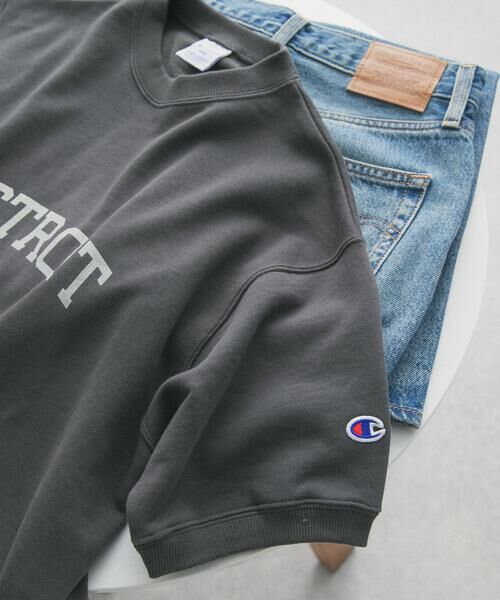 URBAN RESEARCH DOORS / アーバンリサーチ ドアーズ スウェット | 『別注』CHAMPION×DOORS　SWEAT SHORT-SLEEVE SHIRTS | 詳細7