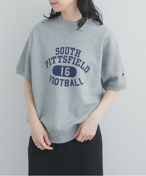 URBAN RESEARCH DOORS / アーバンリサーチ ドアーズ スウェット | 『別注』CHAMPION×DOORS　SWEAT SHORT-SLEEVE SHIRTS | 詳細15