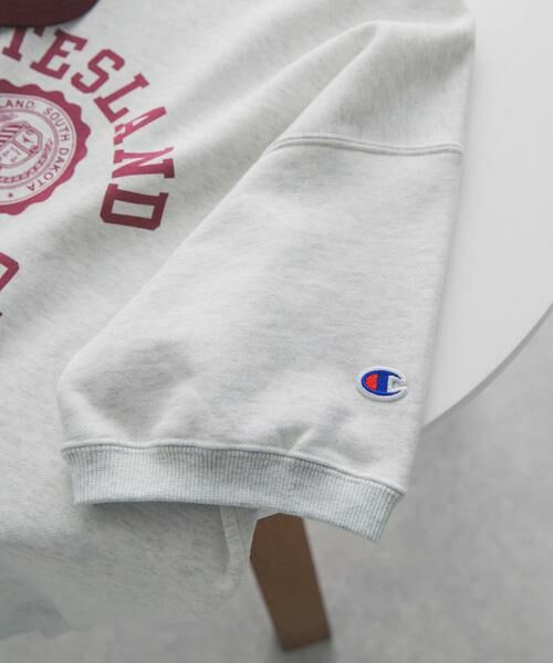 URBAN RESEARCH DOORS / アーバンリサーチ ドアーズ スウェット | 『別注』CHAMPION×DOORS　SWEAT SHORT-SLEEVE SHIRTS | 詳細20