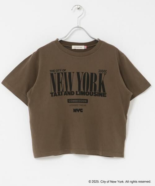URBAN RESEARCH DOORS / アーバンリサーチ ドアーズ Tシャツ | GOOD ROCK SPEED　NYC BIGTSHIRTS（ブラウン）
