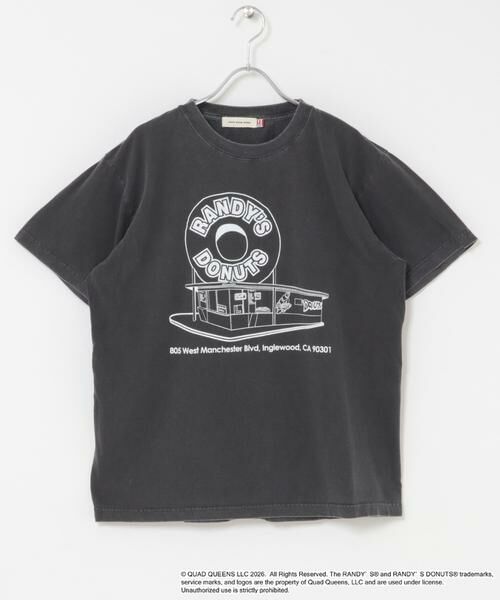 URBAN RESEARCH DOORS / アーバンリサーチ ドアーズ Tシャツ | GOOD ROCK SPEED　RANDYS DONUTS TSHIRTS（チャコールグレー）