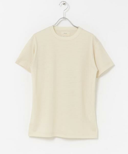 URBAN RESEARCH DOORS / アーバンリサーチ ドアーズ Tシャツ | FUJI　WOOL SHORT-SLEEVE T-SHIRTS | 詳細10