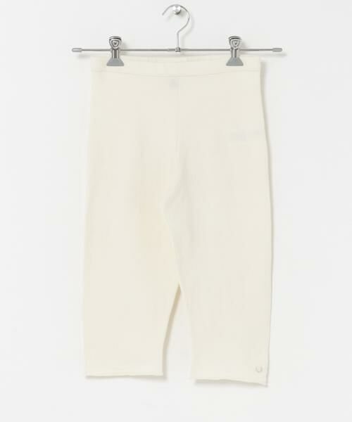 URBAN RESEARCH DOORS / アーバンリサーチ ドアーズ ショート・ハーフ・半端丈パンツ | unfil　ORGANICCOTTONHALFLEGGINS（オフホワイト）