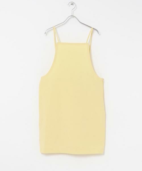 URBAN RESEARCH DOORS / アーバンリサーチ ドアーズ ワンピース | FUJI　COTTON LINEN ONEPIECE（イエロー）