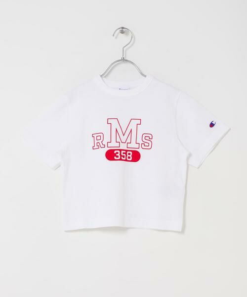 URBAN RESEARCH DOORS / アーバンリサーチ ドアーズ トップス | 『別注』CHAMPION×DOORS　RMS Tシャツ(KIDS) | 詳細1