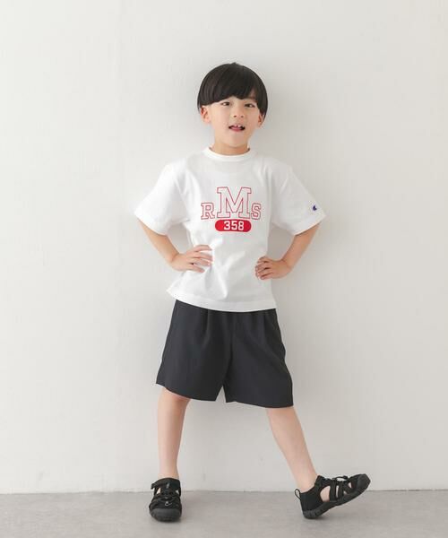 URBAN RESEARCH DOORS / アーバンリサーチ ドアーズ トップス | 『別注』CHAMPION×DOORS　RMS Tシャツ(KIDS) | 詳細10