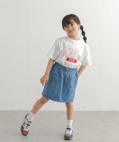URBAN RESEARCH DOORS / アーバンリサーチ ドアーズ トップス | 『別注』CHAMPION×DOORS　RMS Tシャツ(KIDS) | 詳細4