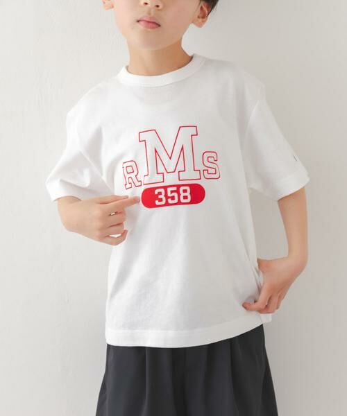 URBAN RESEARCH DOORS / アーバンリサーチ ドアーズ トップス | 『別注』CHAMPION×DOORS　RMS Tシャツ(KIDS) | 詳細8